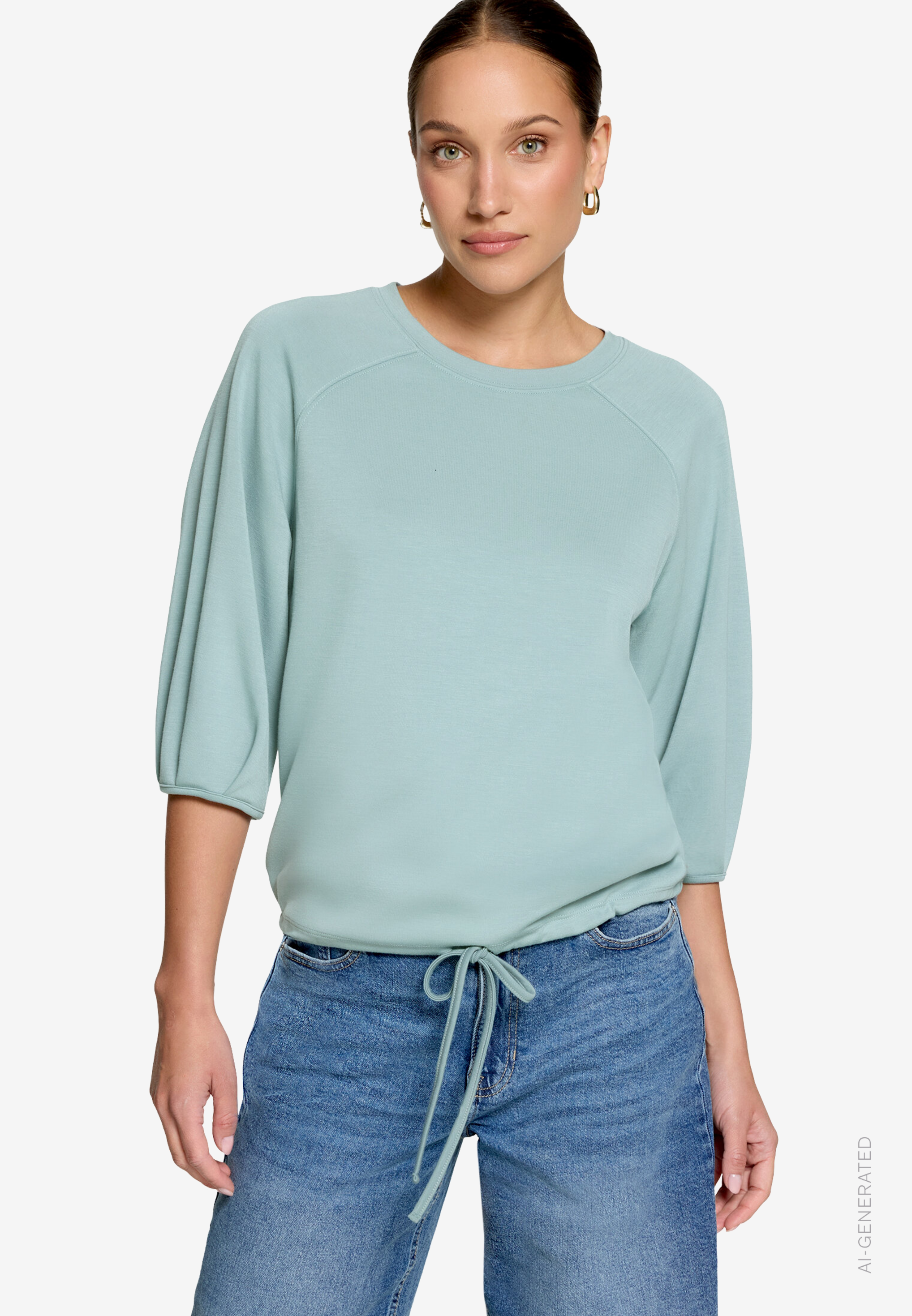 Sweatshirt mit Tunnelzug