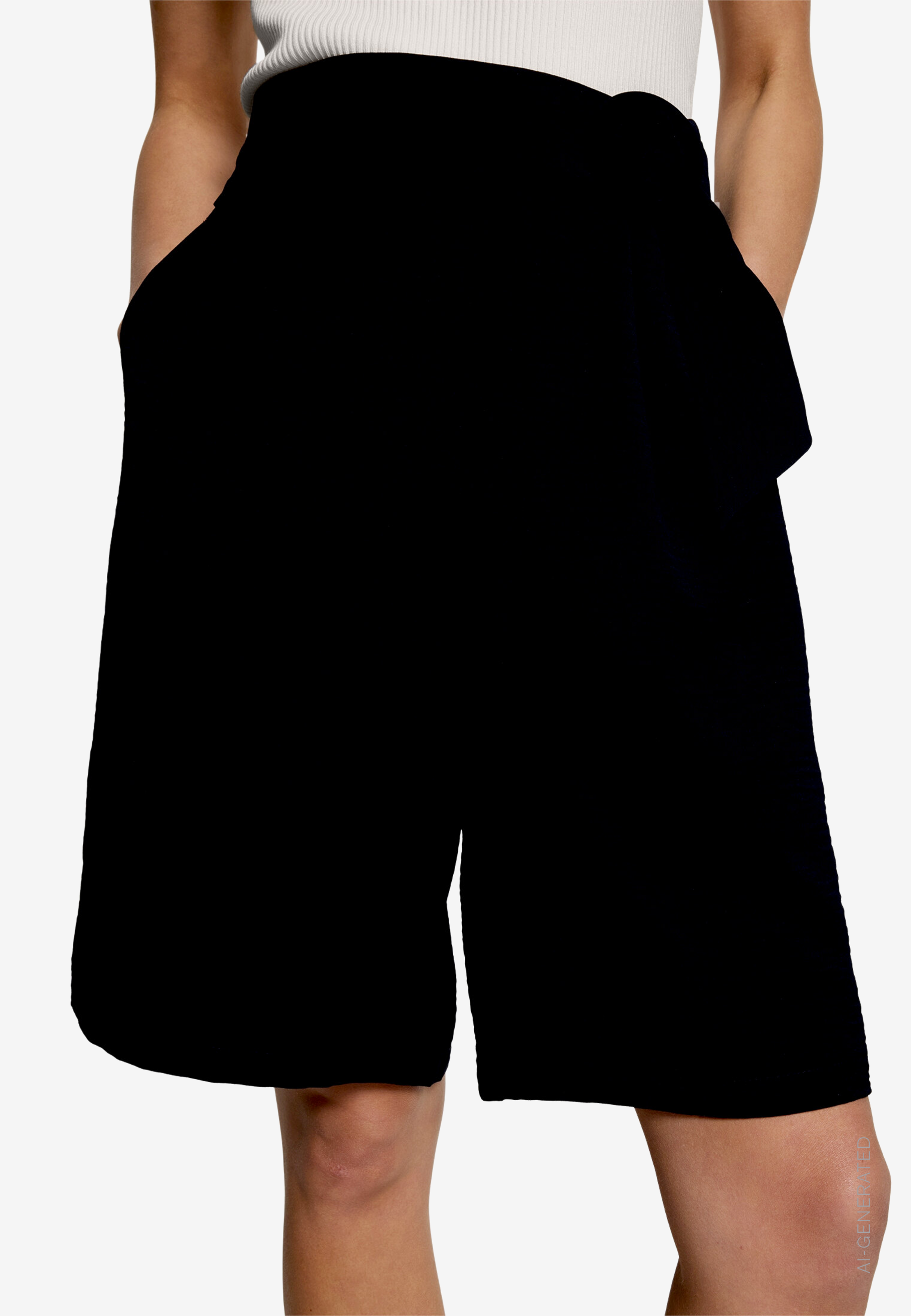 Bermuda-Shorts Mit GüRtel