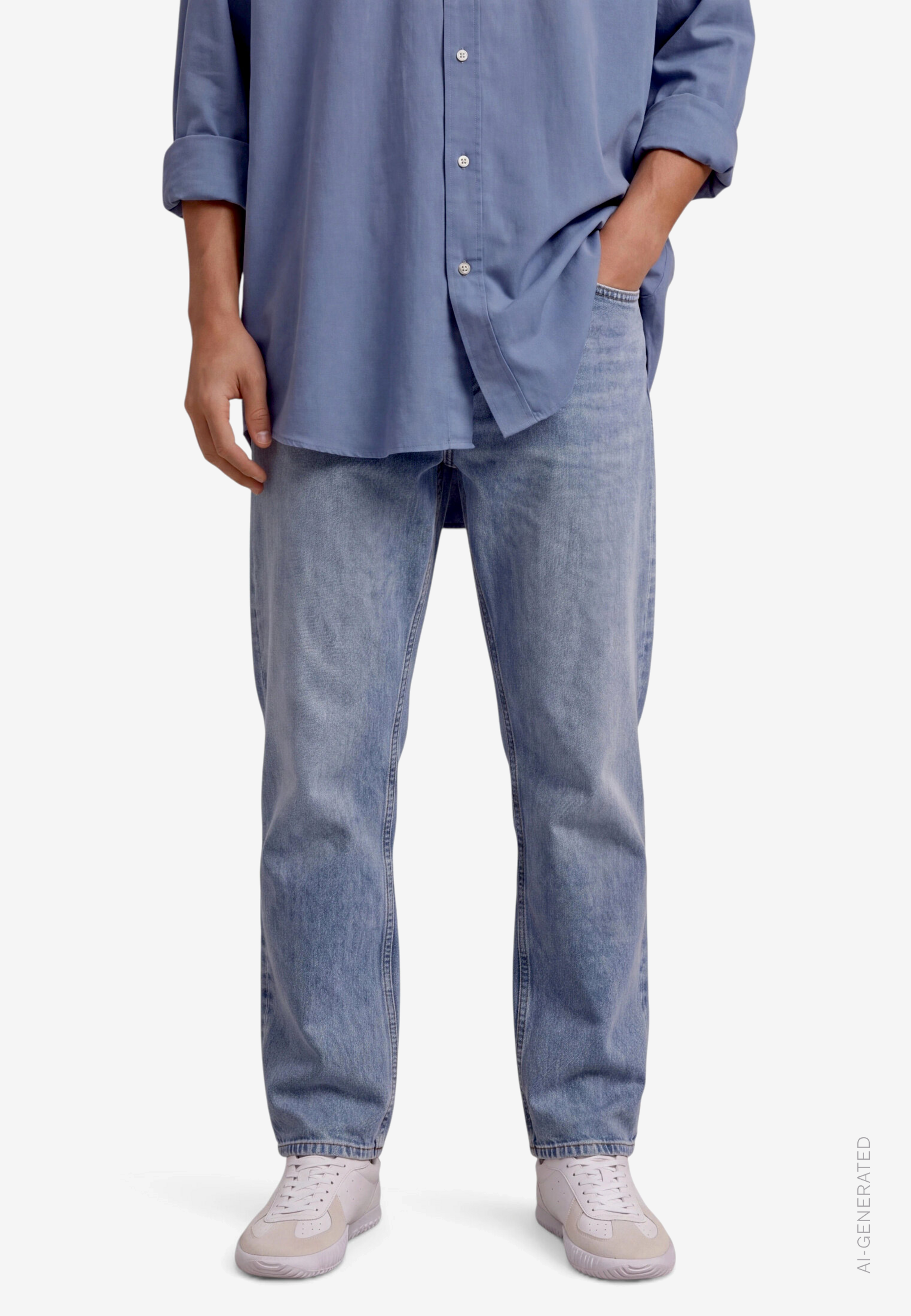 Herren Straight Leg Jeans  im Regular Fit 32 Inch