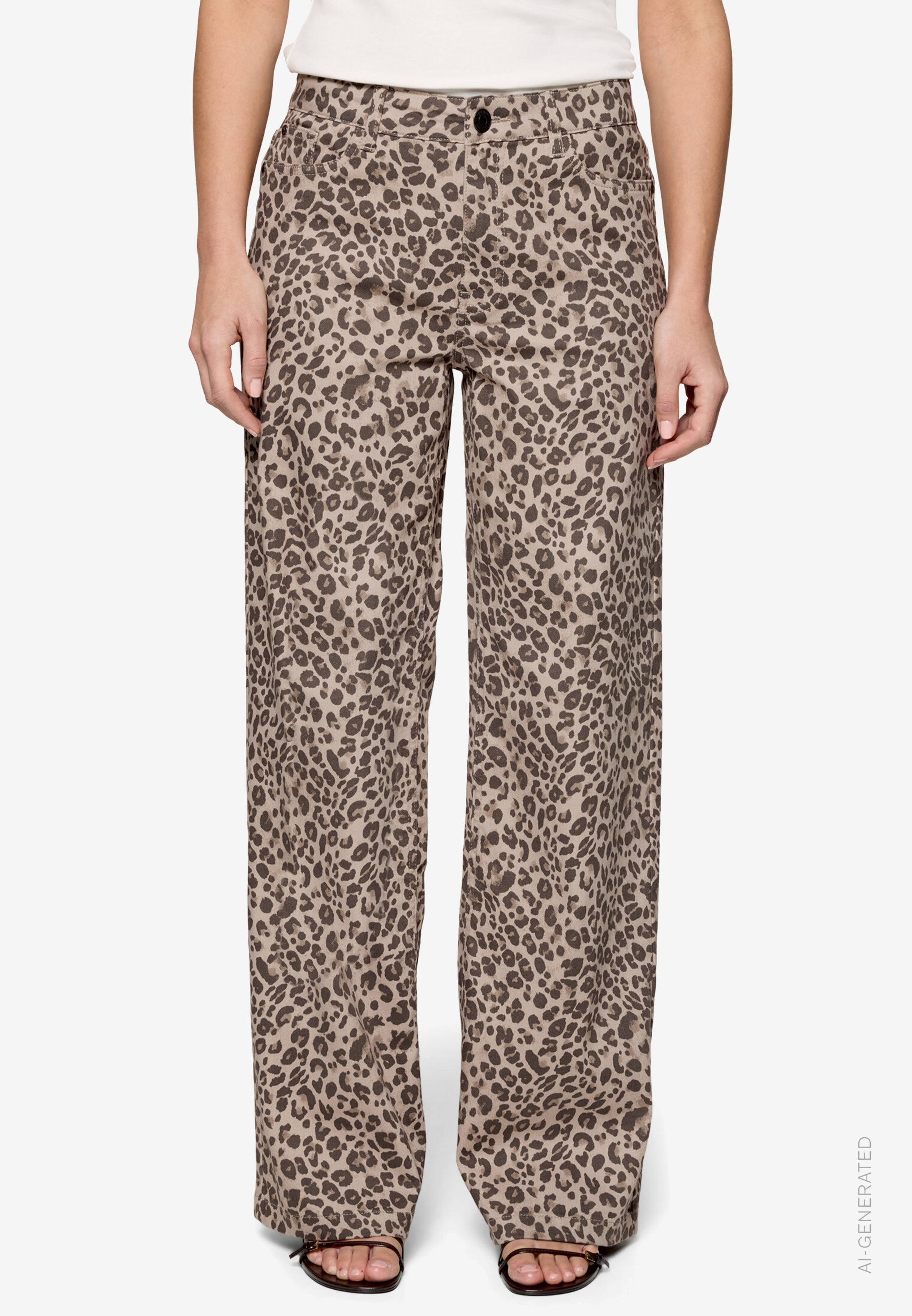 Leo-Hose Mit Weitem Bein
