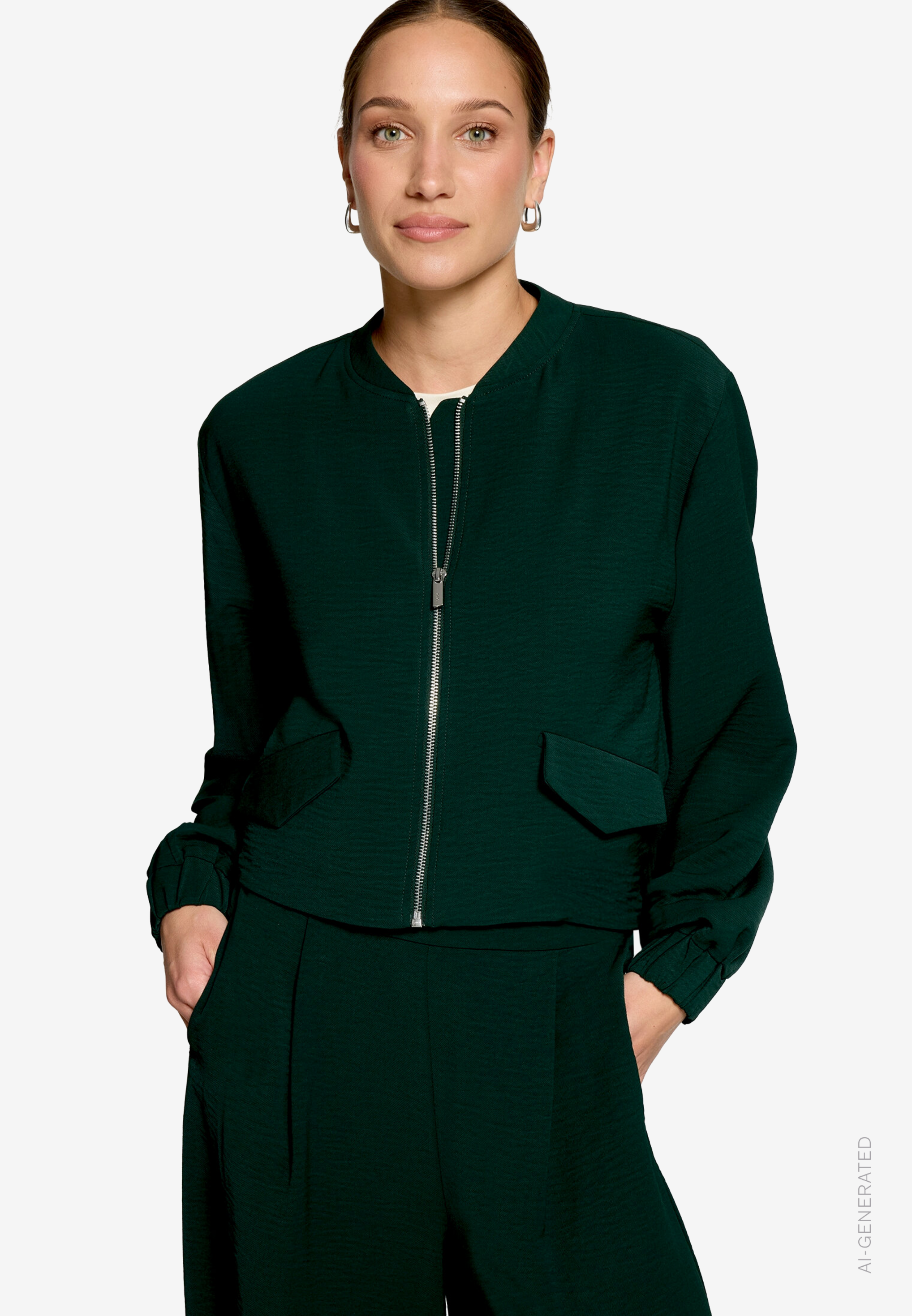Bomberjacke mit Klappentaschen