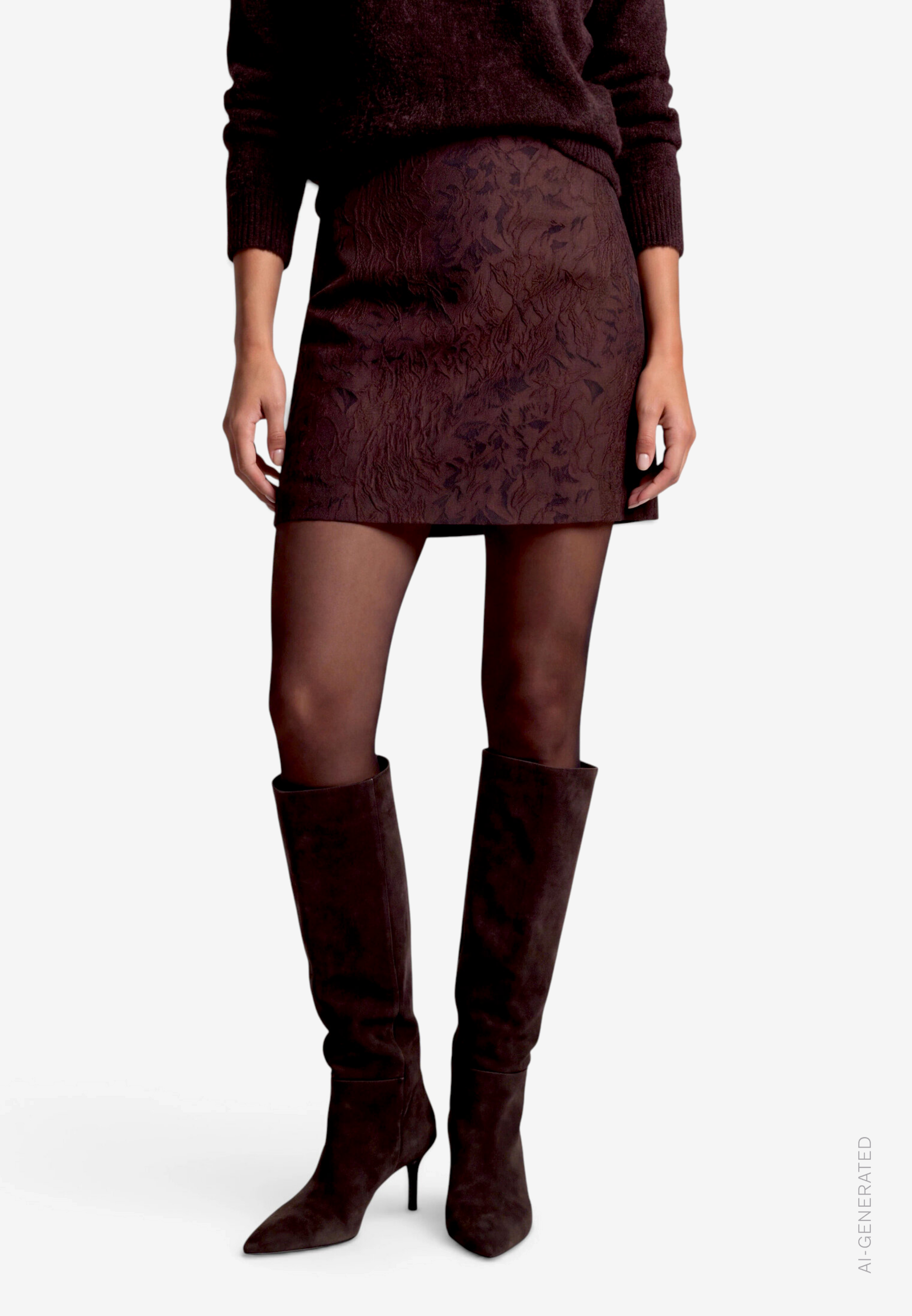 Damen Hosenrock  mit Muster