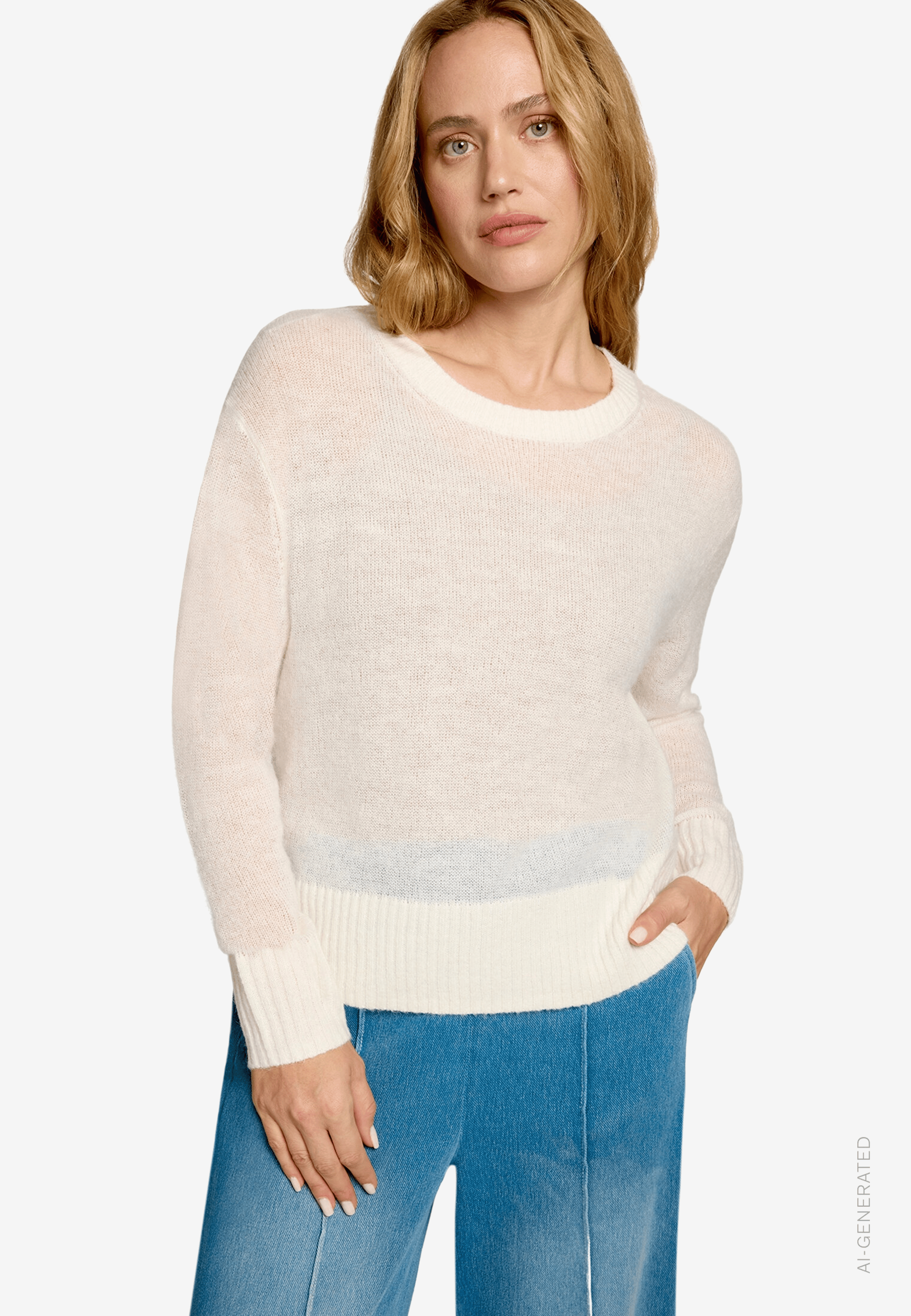 Pullover Mit Alpakawolle