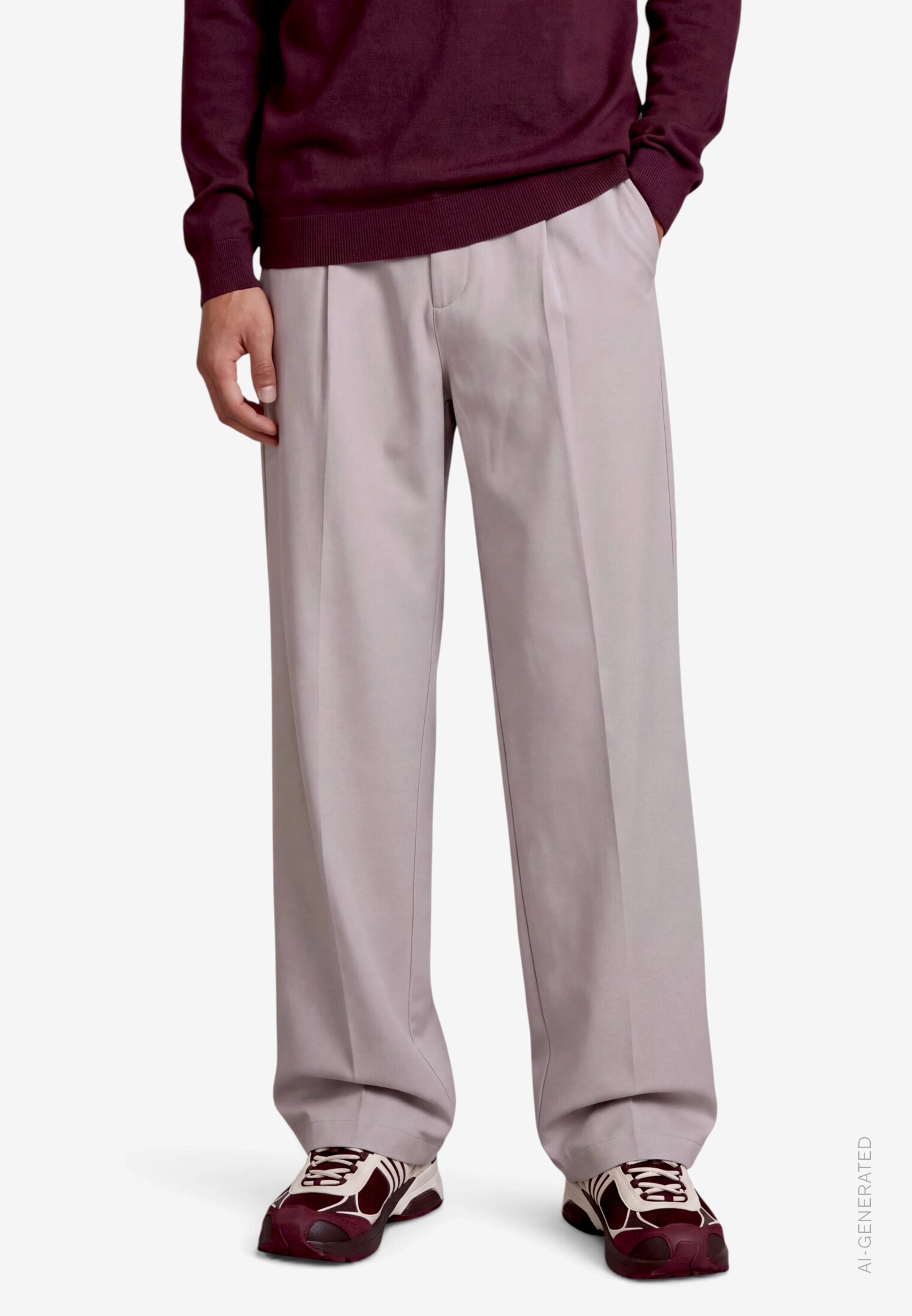 Stoffhose mit Eingrifftaschen