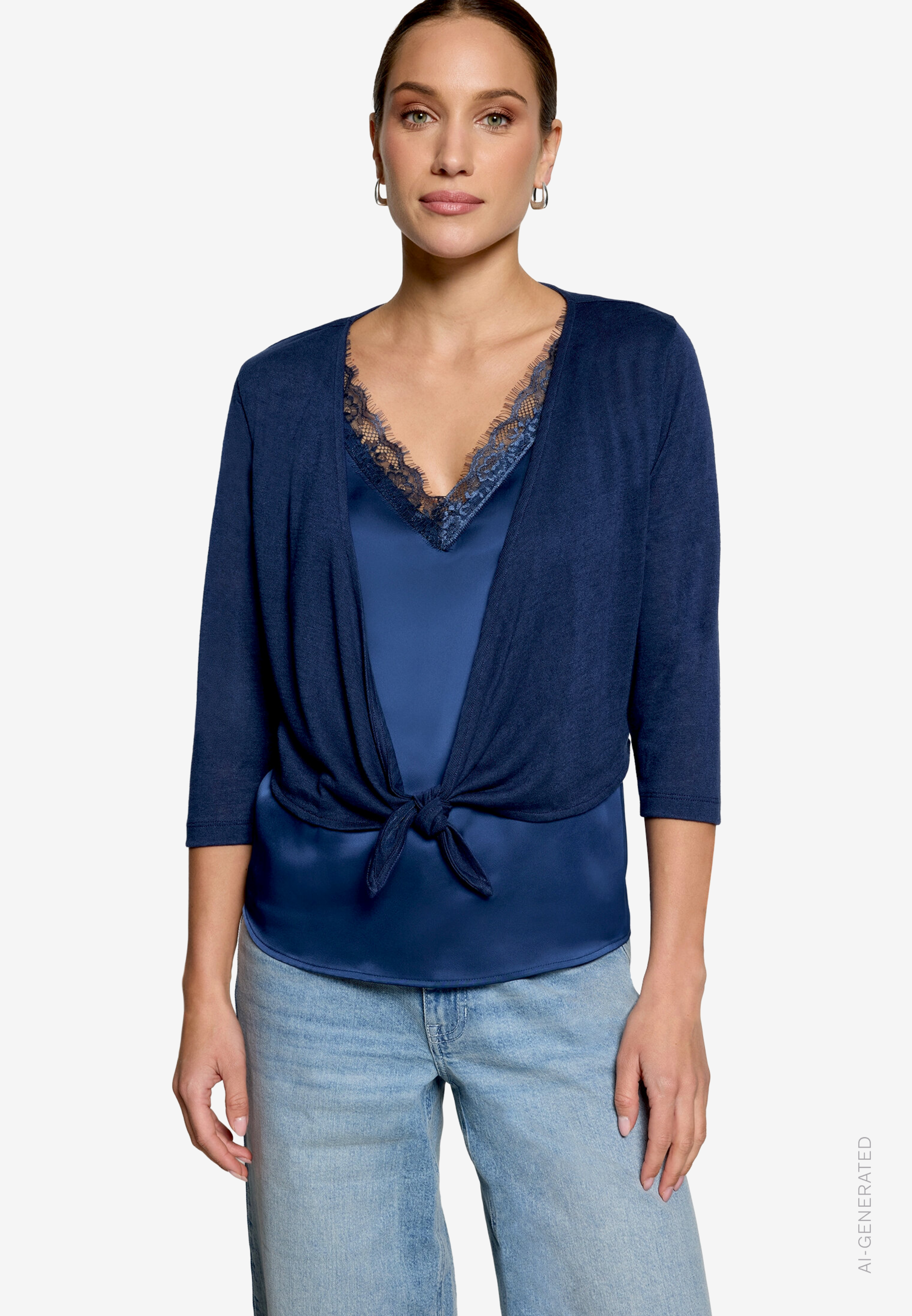 Bolero 3/4 Arm Zum Binden