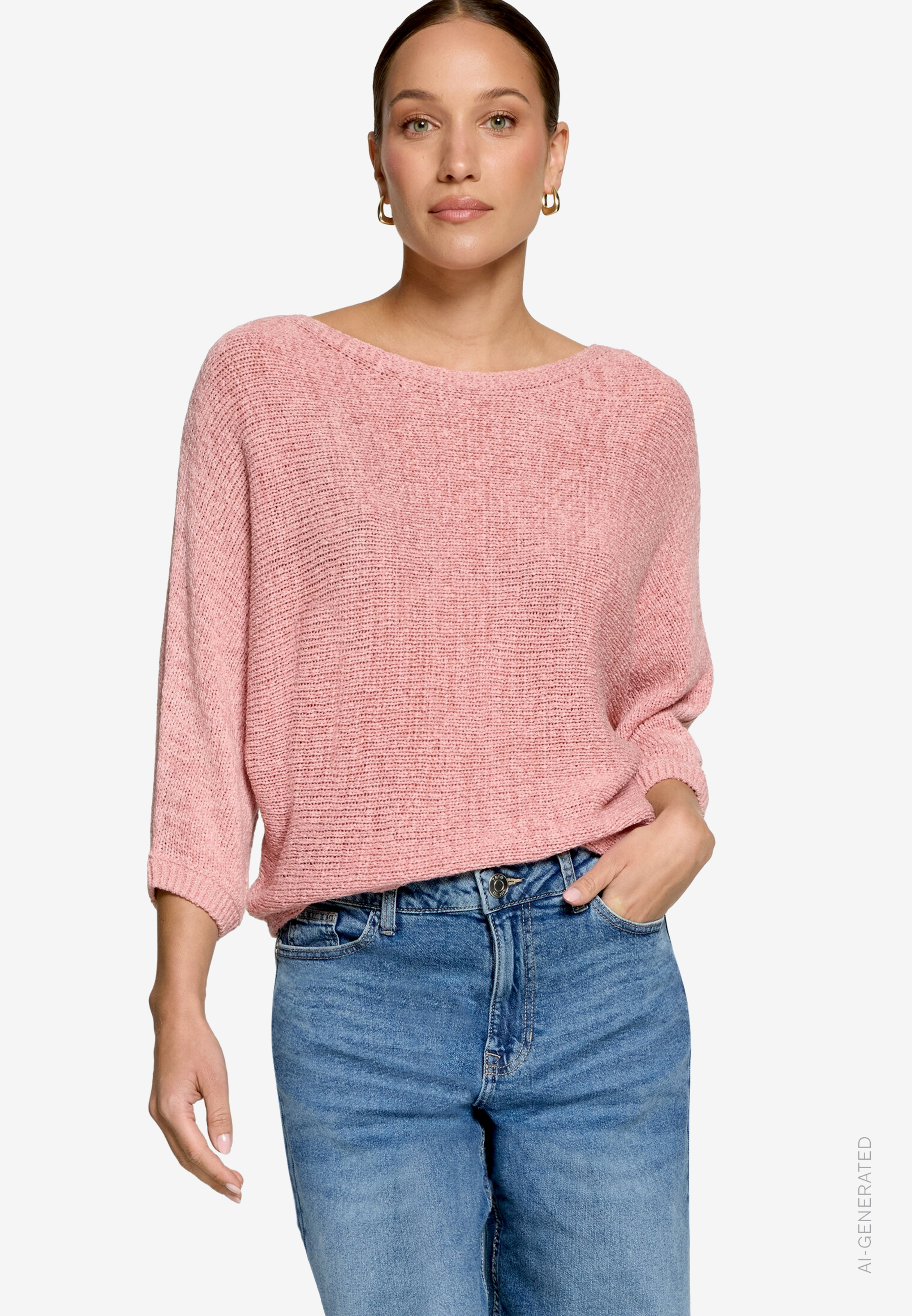 Strickpullover Mit FledermausäRmeln