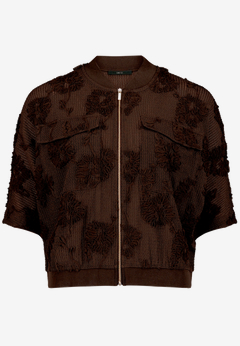 Blouson mit Fledermausärmeln