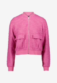 Boucè Jacke mit Reißverschluss