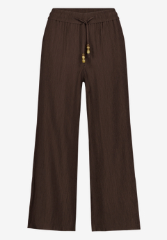 Stoffhose 7/8 mit Bindedetail 