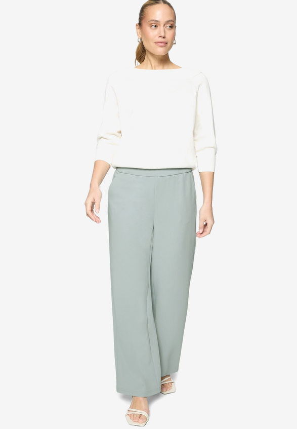 Basic-Hose in 7/8 Länge Style Malou / Modellfoto Vorderseite (Outfit)