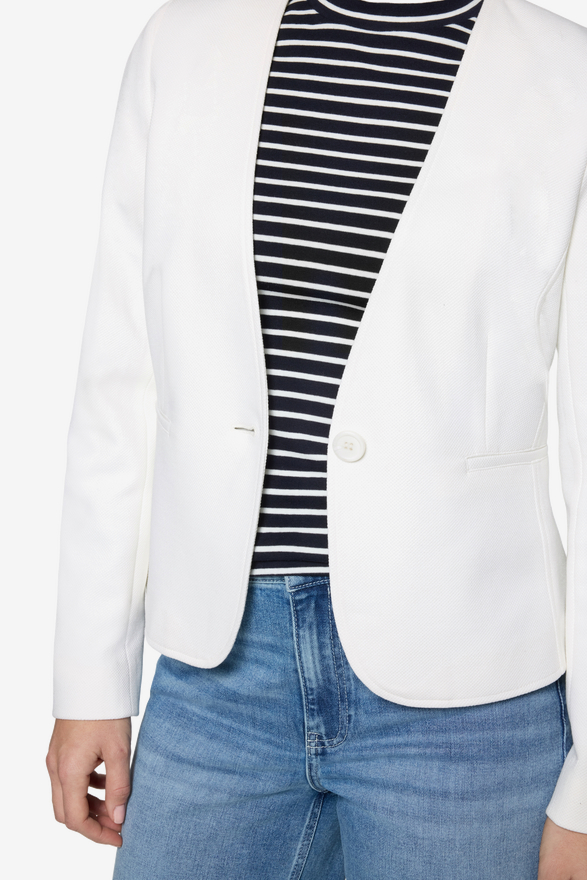 Blazer mit Paspeltaschen / Detailbild