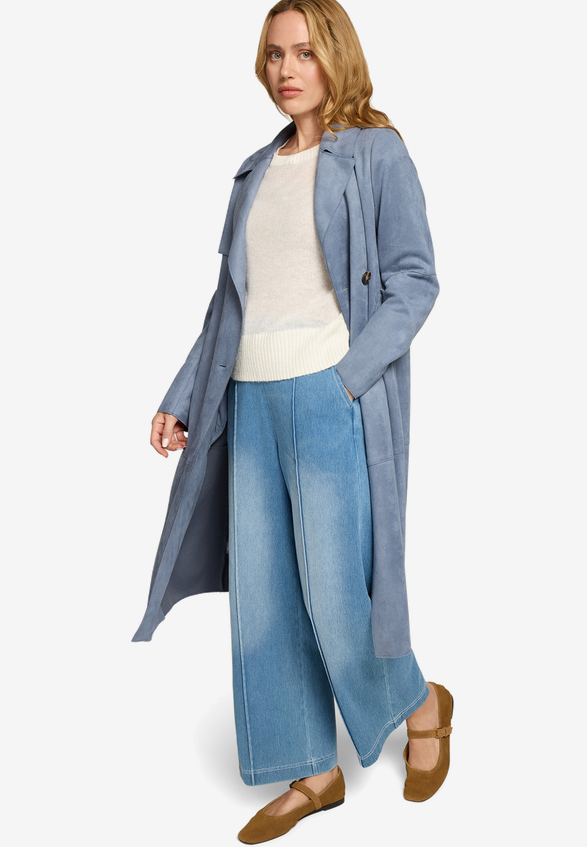 Pullover mit Alpakawolle / Modellfoto Vorderseite (Outfit)
