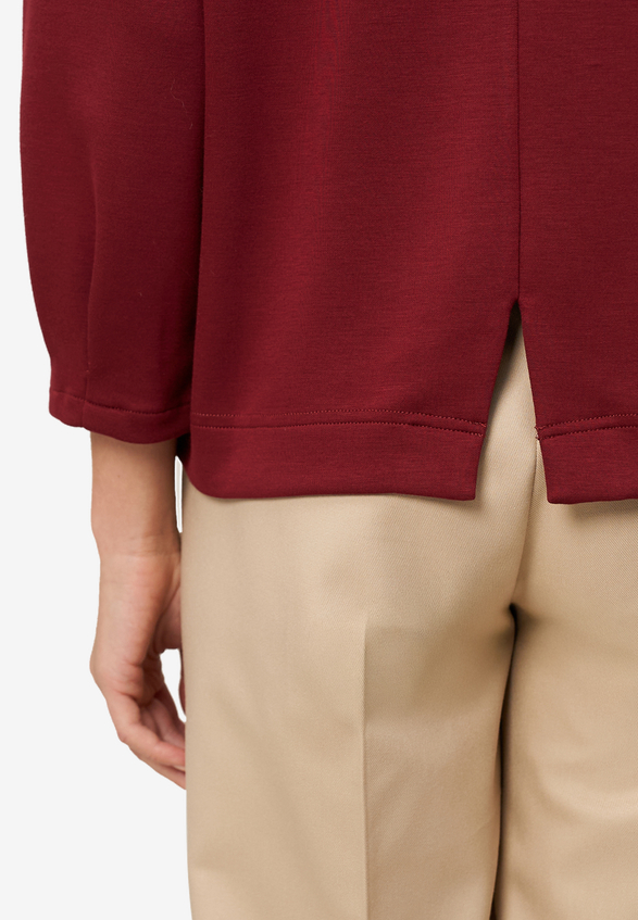 Sweatshirt mit Dreiviertelärmeln / Detailbild