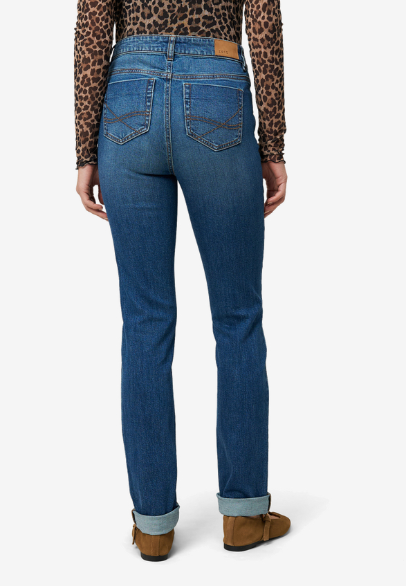 Jeans Straight Fit 32 Inch / Modellfoto Rückseite