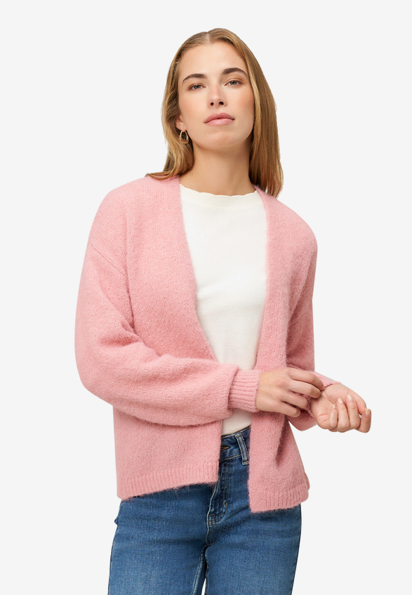 Cardigan offener Style / Modellfoto Vorderseite