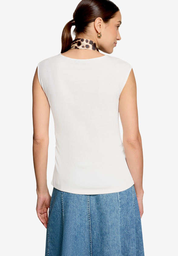 T-Shirt  mit Leotuch  / Modellfoto Rückseite