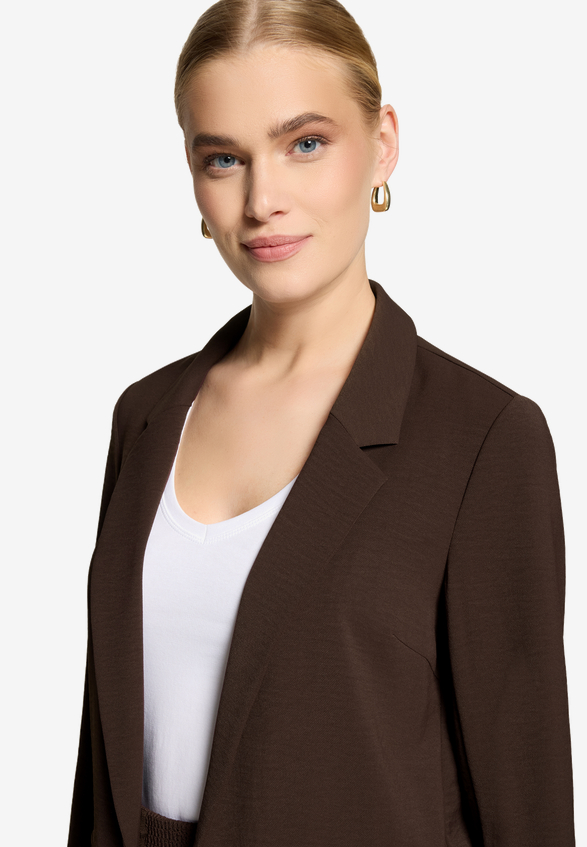 Longblazer   mit Paspeltaschen / Detailbild