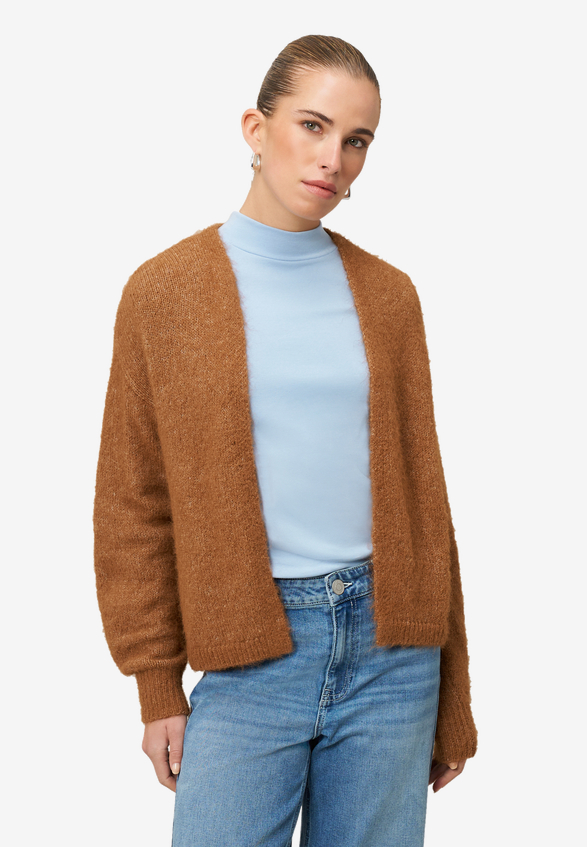 Cardigan offener Style / Modellfoto Vorderseite