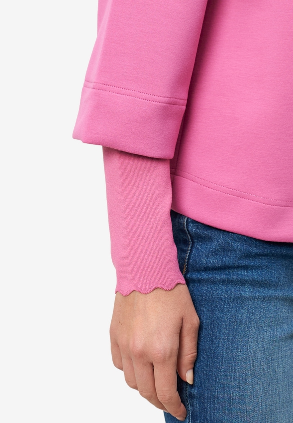 Sweatshirt mit weiten Ärmeln / Detailbild
