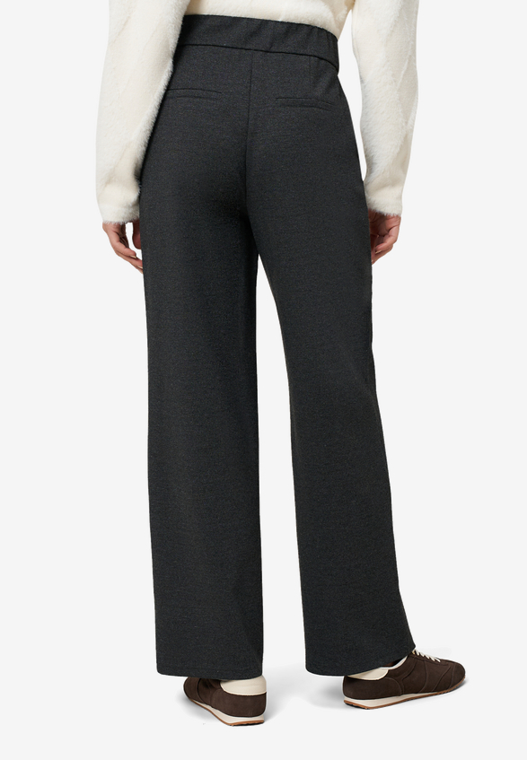 Jerseyhose mit weitem Bein 7/8 Länge / Modellfoto Rückseite