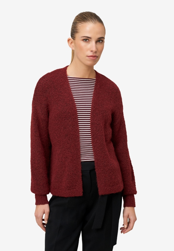 Cardigan offener Style / Modellfoto Vorderseite