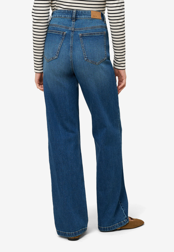 Jeans weites Bein 32 Inch / Modellfoto Rückseite