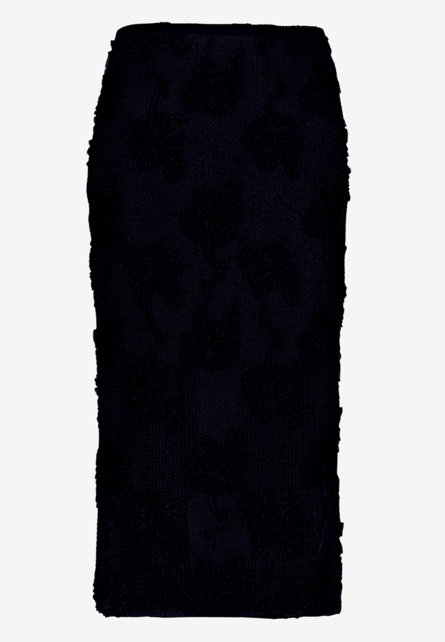 Strickrock  Midi mit Gummibund  / Vorderseite