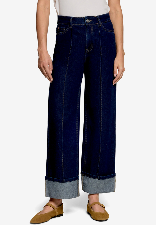 Flared Jeans  mit breitem Umschlag Style Witney 32 Inch  / Modellfoto Vorderseite